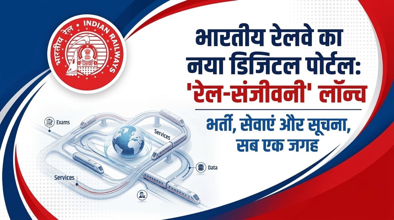 भारतीय रेलवे की नई Unified RRB Website शुरू, अब सभी 21 RRB की जानकारी भारतीय रेलवे की नई Unified RRB Website शुरू, अब सभी 21 RRB की जानकारी